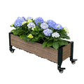 E103612W Rolling Trough Garden Planter