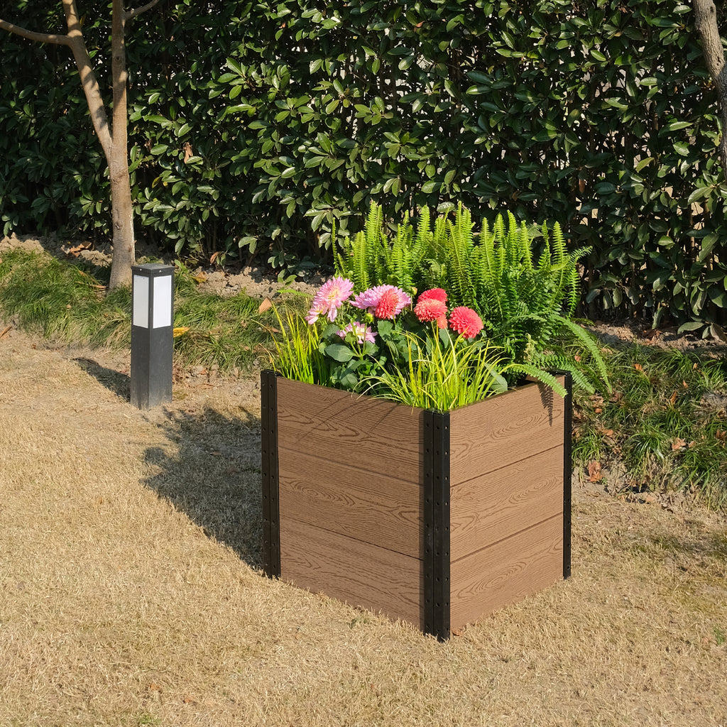 R212421 Corner Raised Garden Bed